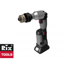 Cordless battery operated puncher Swivel head