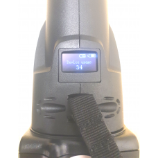 Cordless battery operated puncher Swivel head