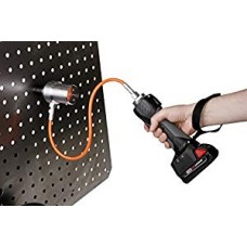 Cordless battery operated puncher flexible head